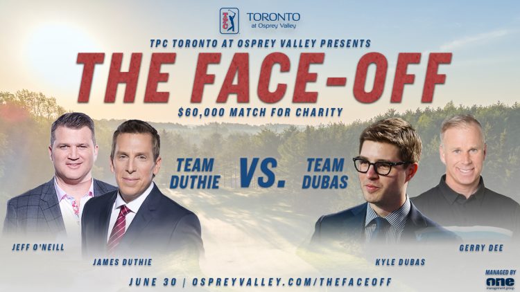 Kyle Dubas/Gerry Dee VS James Duthie/Jeff O’Neill Match for Charity Ready for June 30th