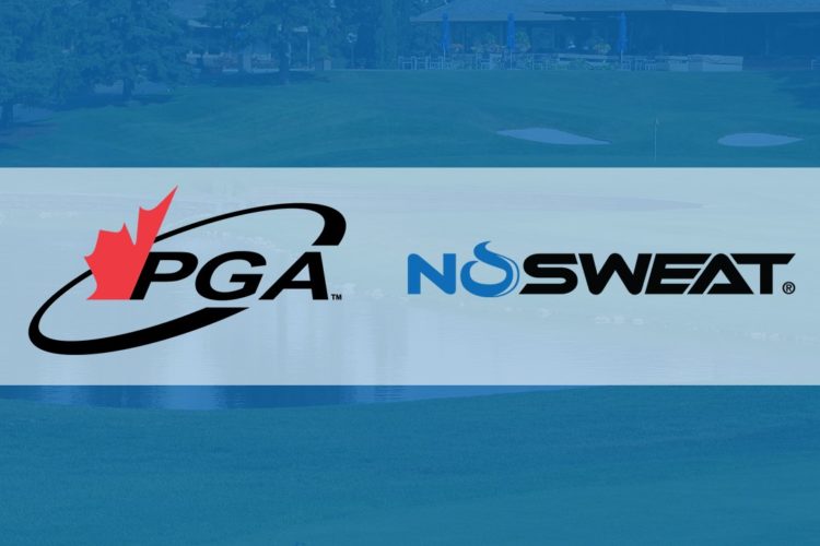 PGA of Canada Adds NoSweat as National Partner