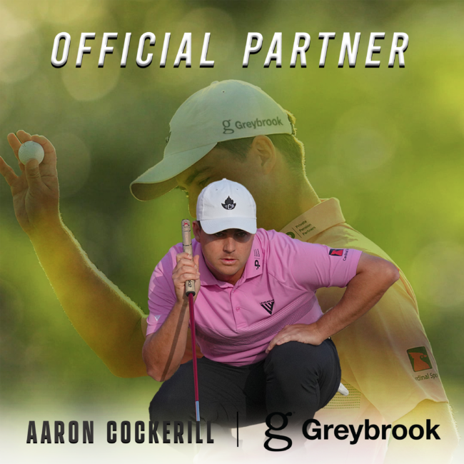 Professional Golfer Aaron Cockerill Partners with Greybrook